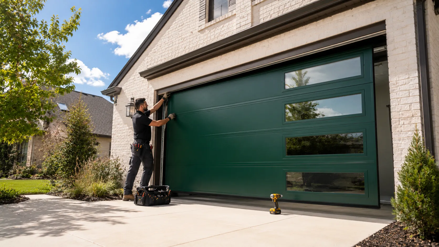 Tell us what’s wrong - Albuquerque garage door service