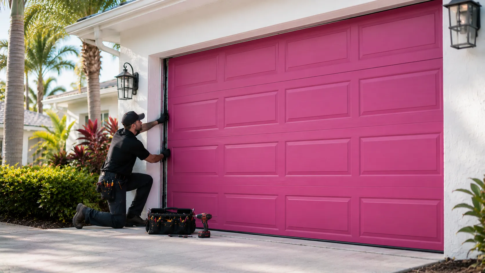 Garage Door Work for Near North Valley Homes
