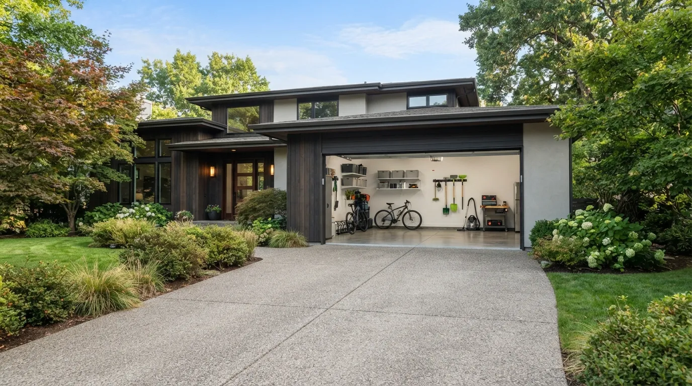 Garage door styles