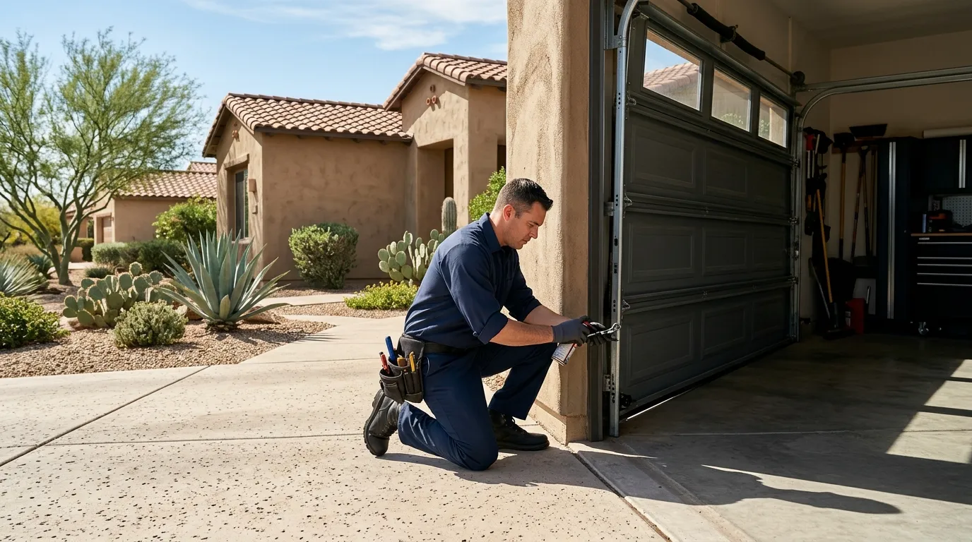Insulated panel garage door