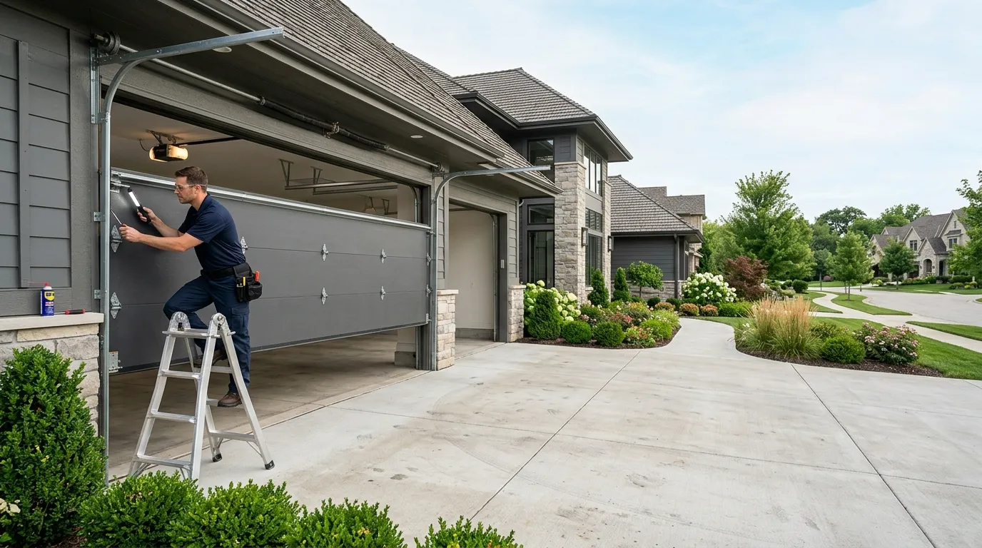 Repaired & tested - Albuquerque garage door service