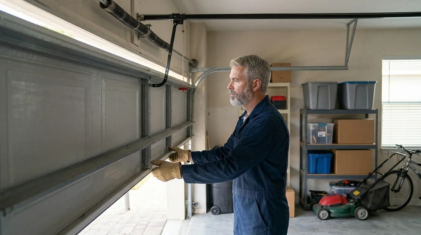 Repaired & tested - Albuquerque garage door service