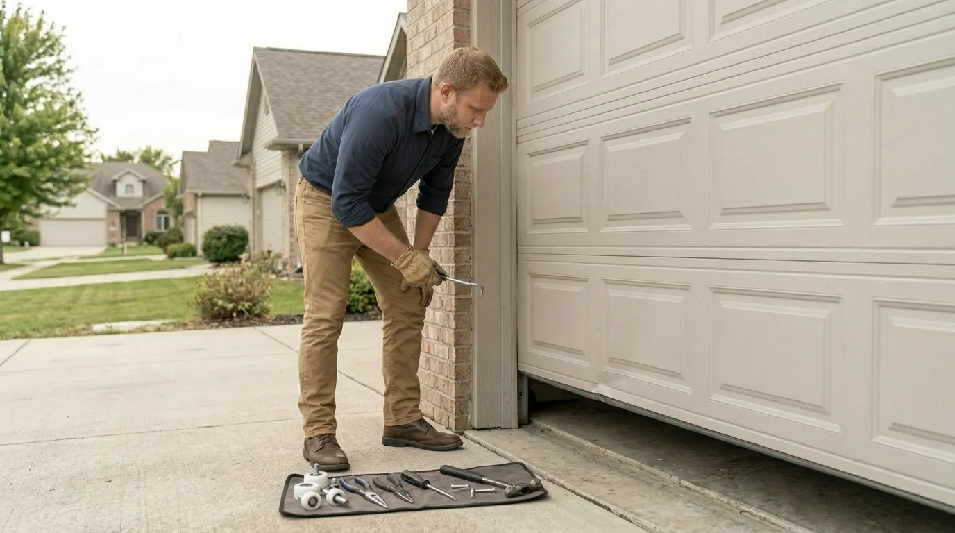 Repaired & tested - Albuquerque garage door service