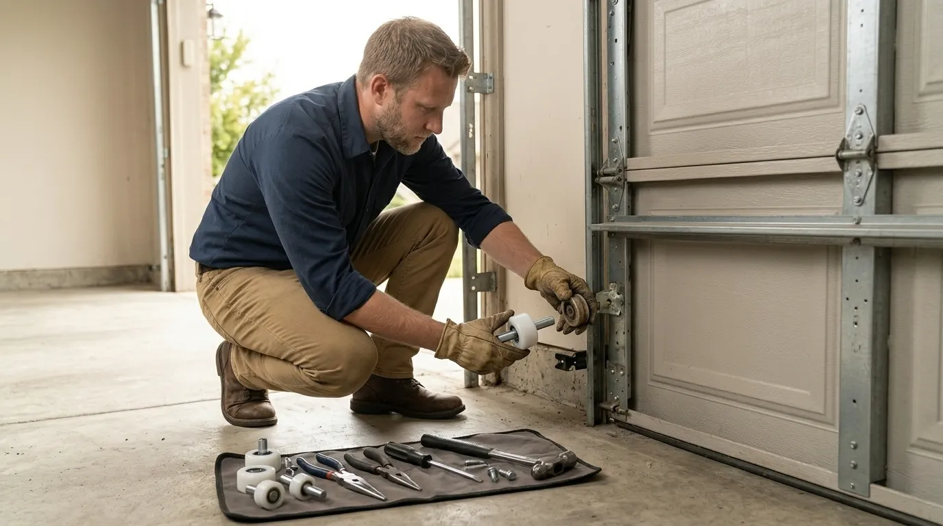 Repaired & tested - Albuquerque garage door service