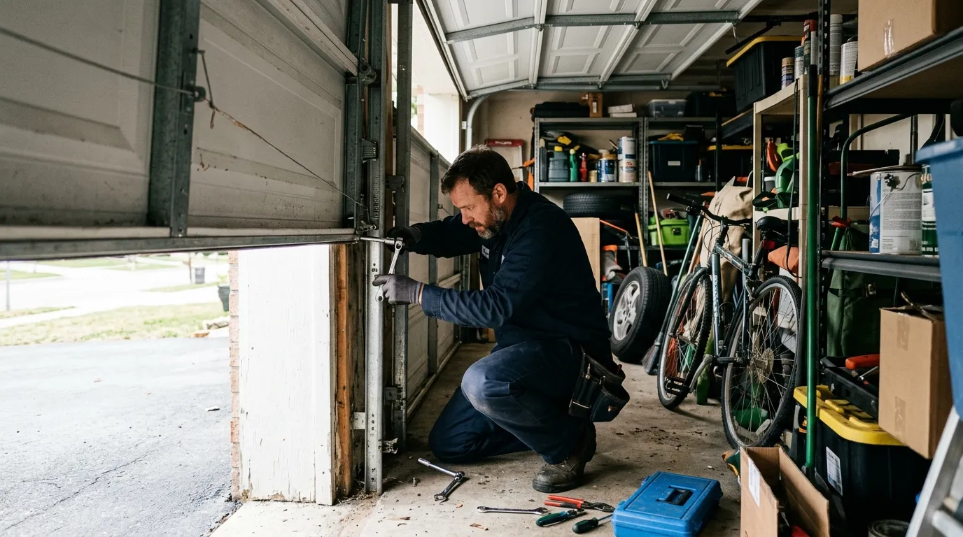 Repaired & tested - Albuquerque garage door service