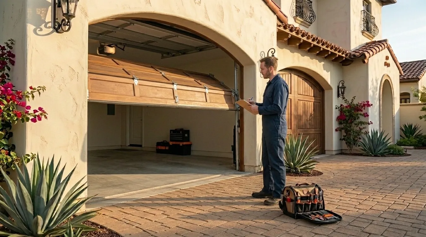 On-site diagnosis - Albuquerque garage door service