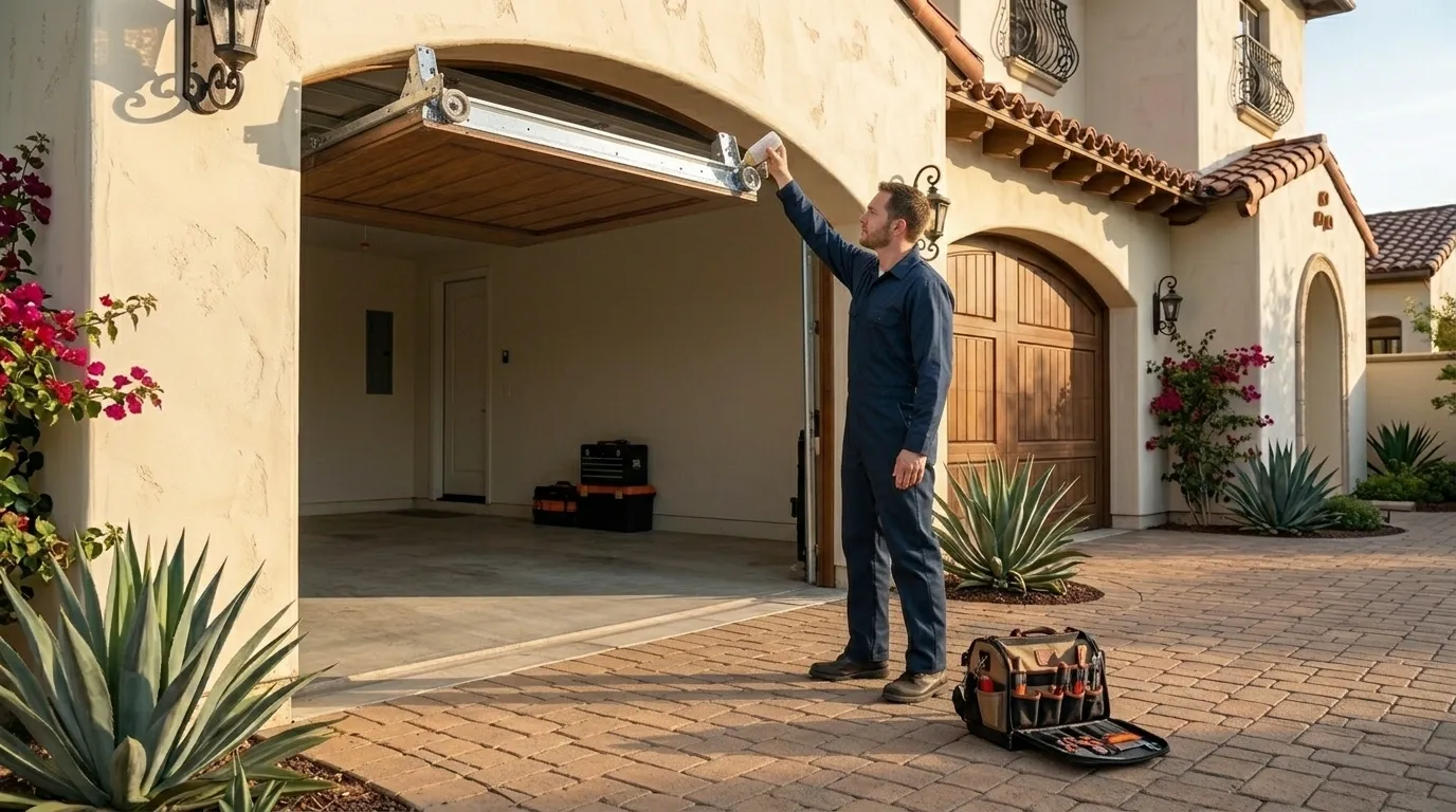 On-site diagnosis - Albuquerque garage door service
