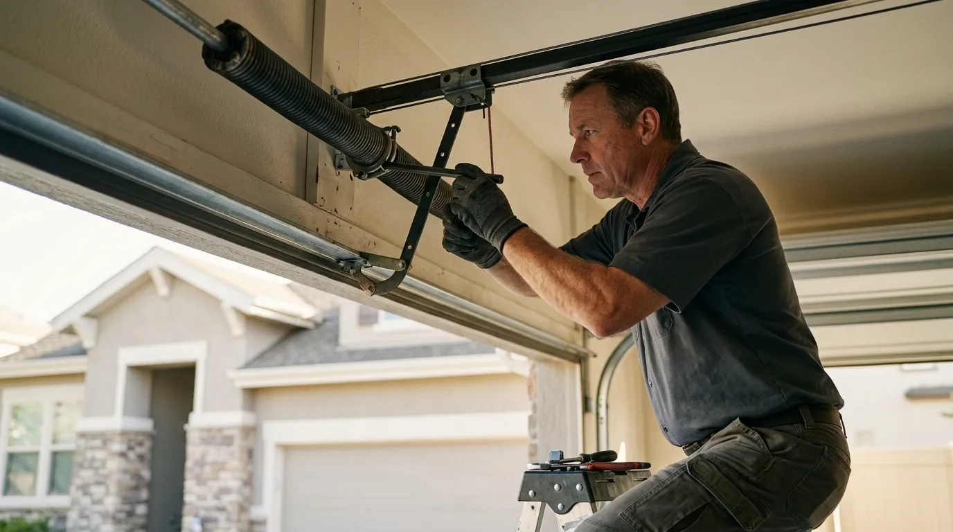 On-site diagnosis - Albuquerque garage door service