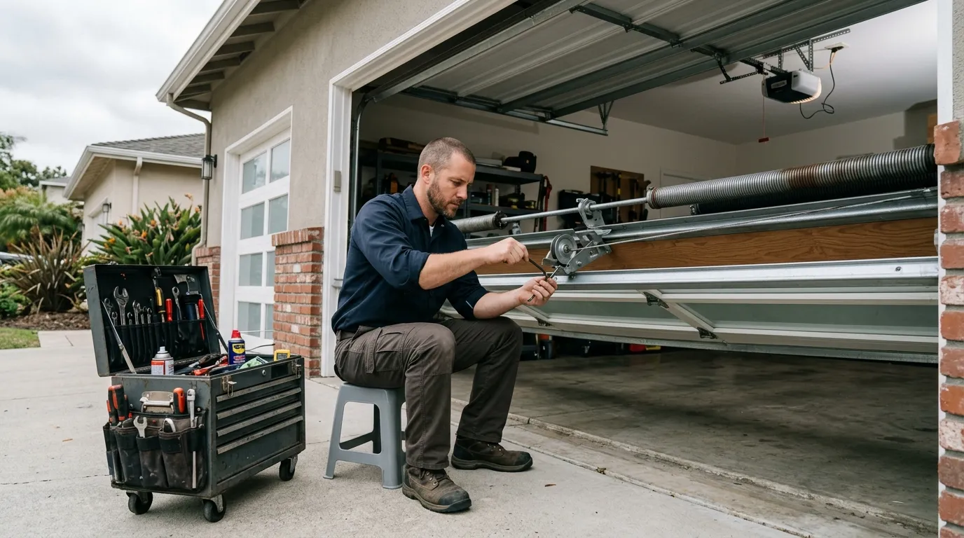 On-site diagnosis - Albuquerque garage door service