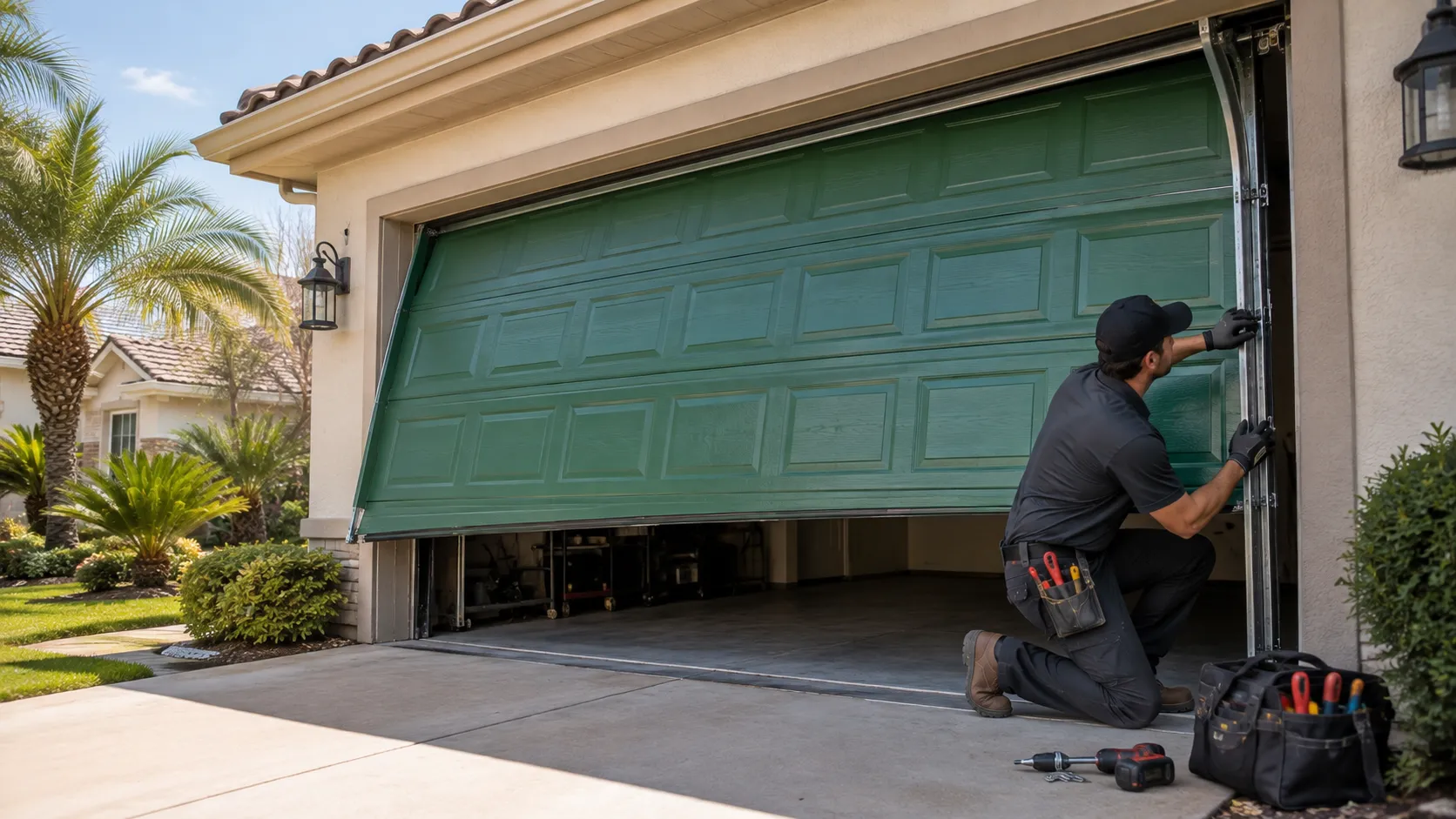 Tell us what’s wrong - Albuquerque garage door service