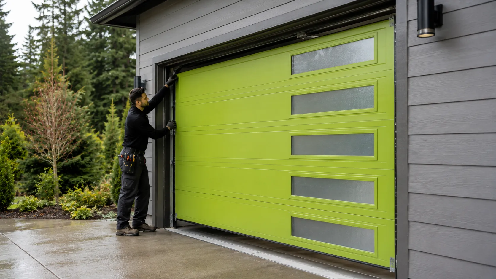 Garage door service in Albuquerque